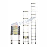 ALUMINUM TELESCOPIC LADDER - Image 2