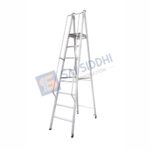 Aluminum Platform Ladder with Safety Handrail