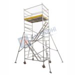 ALUMINIUM SCAFFOLD ON RENT (DOUBLE WIDTH)